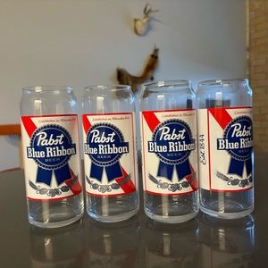 Pabst Blue Ribbon Glasses